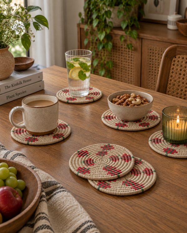 GrassGroove Coasters (Set of 6)