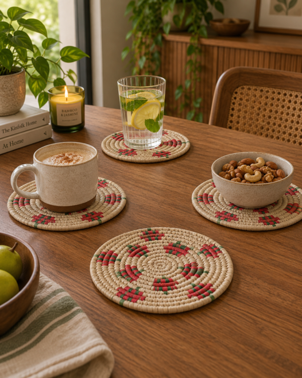GrassGroove Coasters (Set of 4)